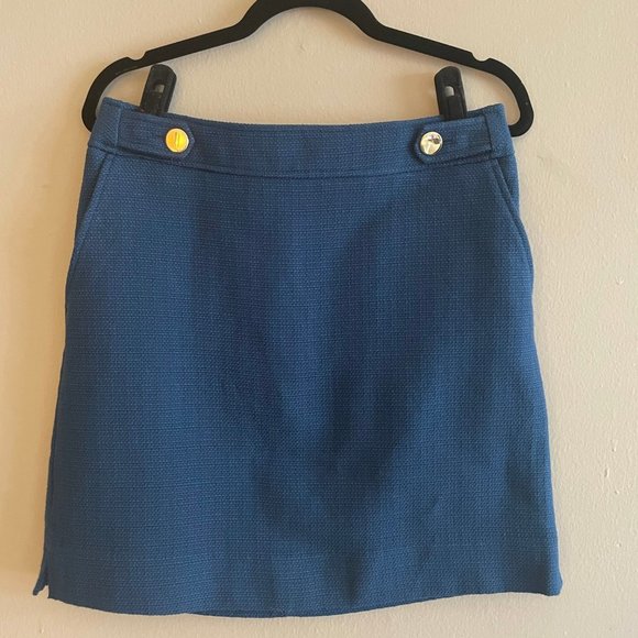 Blue Ann Taylor Skirt (Size 8) - Picture 3 of 4